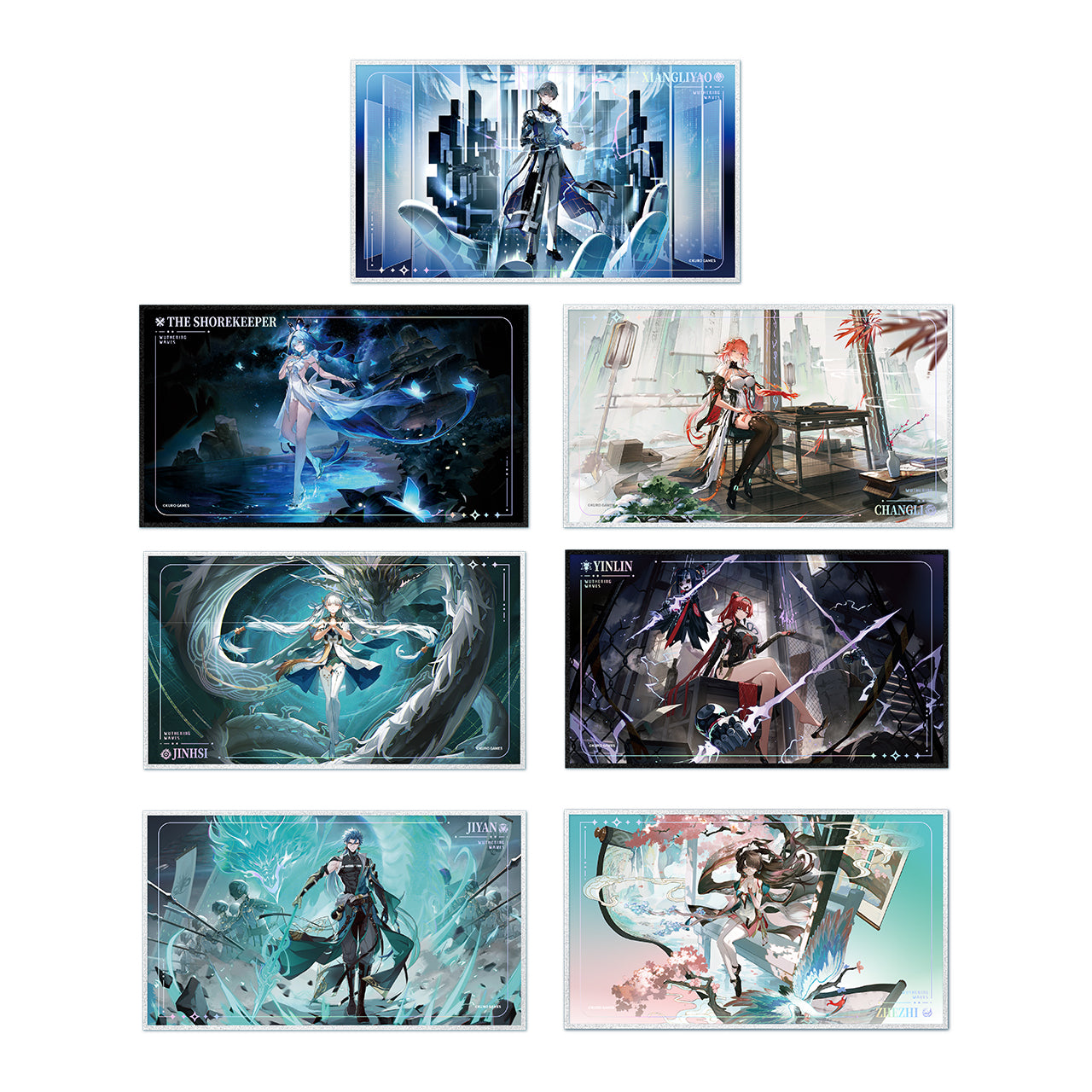 [Wuthering Waves] Resonator Theme Splash Art Embossed Artboard Jinhsi