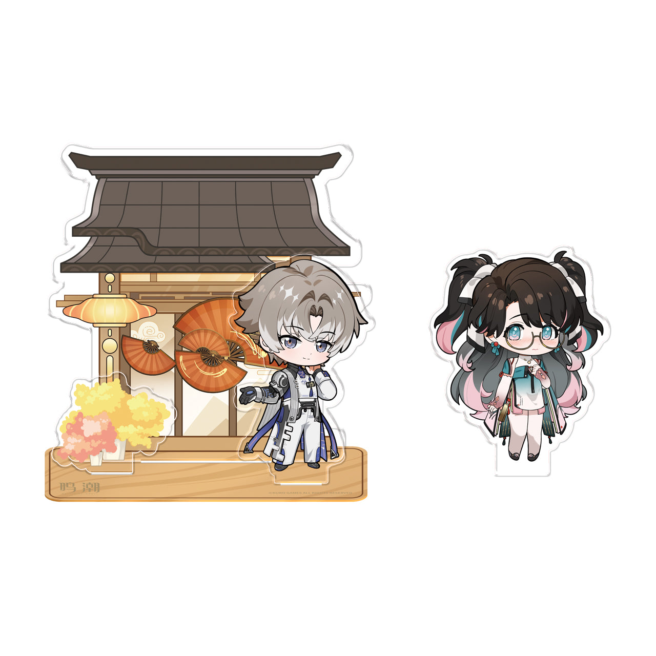 (Goods - Acrylic Stand) [Wuthering Waves] Moon Chase Festival Scene Stand Uchiwa Painter