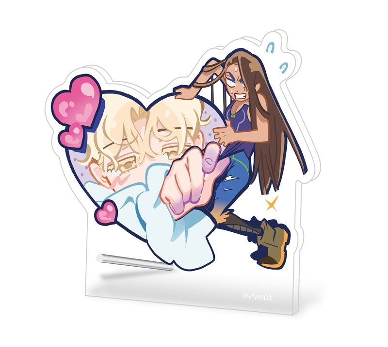 (Goods - Acrylic Panel) Alien Stage Acrylic Panel DLC: Fruity Heart Hyuna & Luka