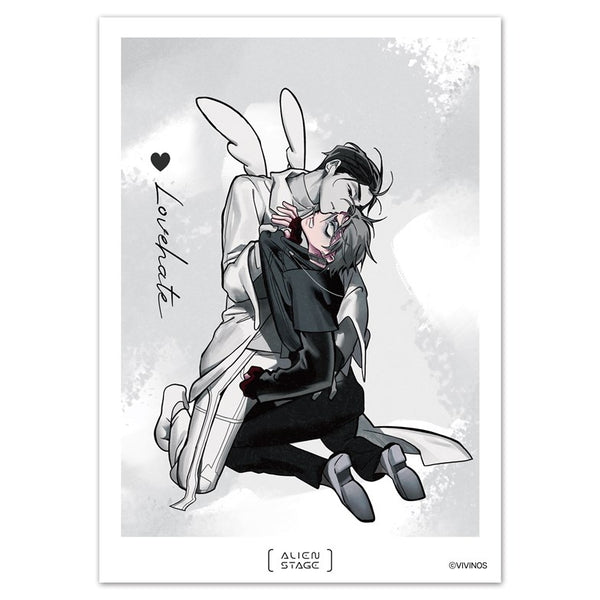 Alien Stage Illustration Artboard DLC: Love Hate Till & Ivan