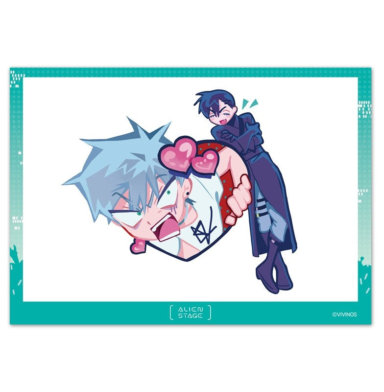 (Goods - Artboard) Alien Stage Illustration Artboard DLC: Fruity Heart Till & Ivan