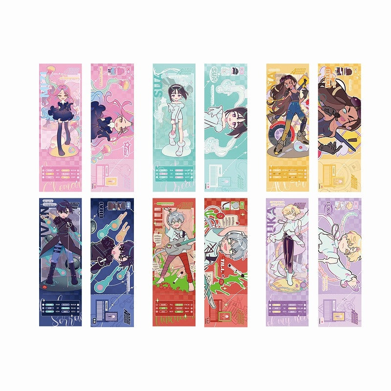 (Goods - Ticket) Alien Stage New Year Holographic Ticket (Blind Box -Single)