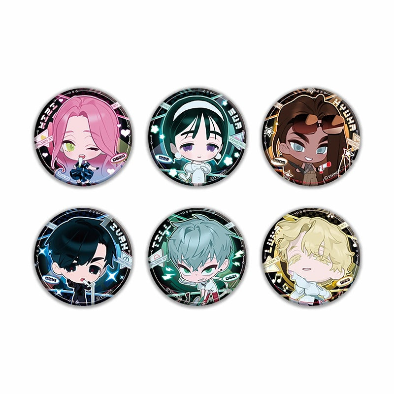 (Goods - Badge) Alien Stage New Year Holographic Badge (Blind Box -Single)
