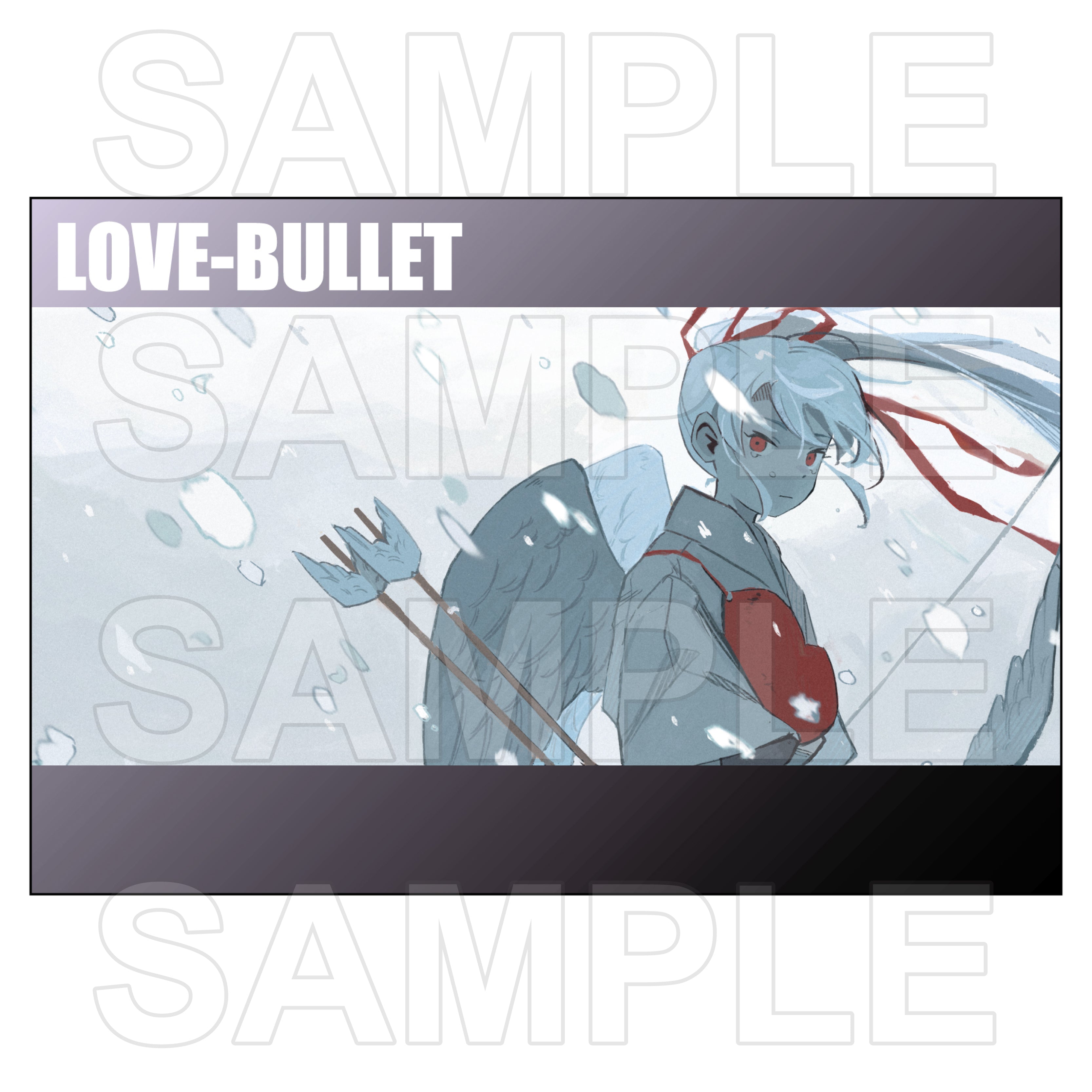 (Goods - Postcard Set) LOVE BULLET Postcard Set
