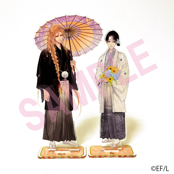 (Goods - Acrylic Stand) Be x Boy New Illustration Pair Acrylic Stand