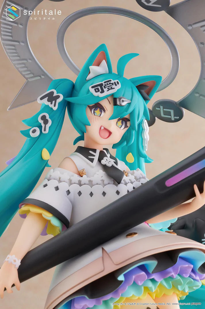 (1/7 Scale Figure) Vocaloid Spiritale Hatsune Miku × Naoki Saito My Figure Making! - The Painter Ver