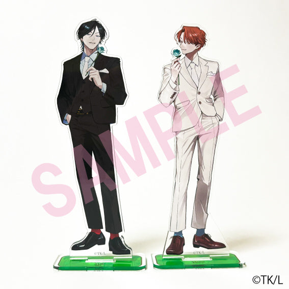 (Goods - Acrylic Stand) Be x Boy New Illustration Pair Acrylic Stand