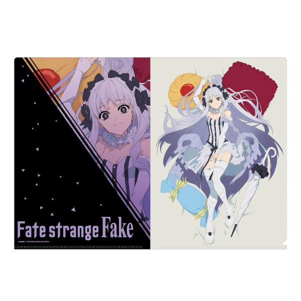 (Goods - Clear File) Fate/strange Fake Newly Illustrated A4 Clear File Francesca Prelati