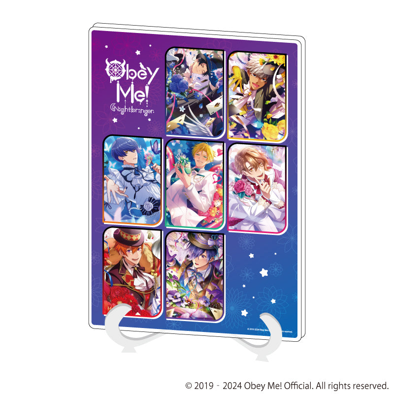 [Obey Me!] Nightbringer Acrylic Art Board (A5 Size) 05 - Assembly Design (Official Art)