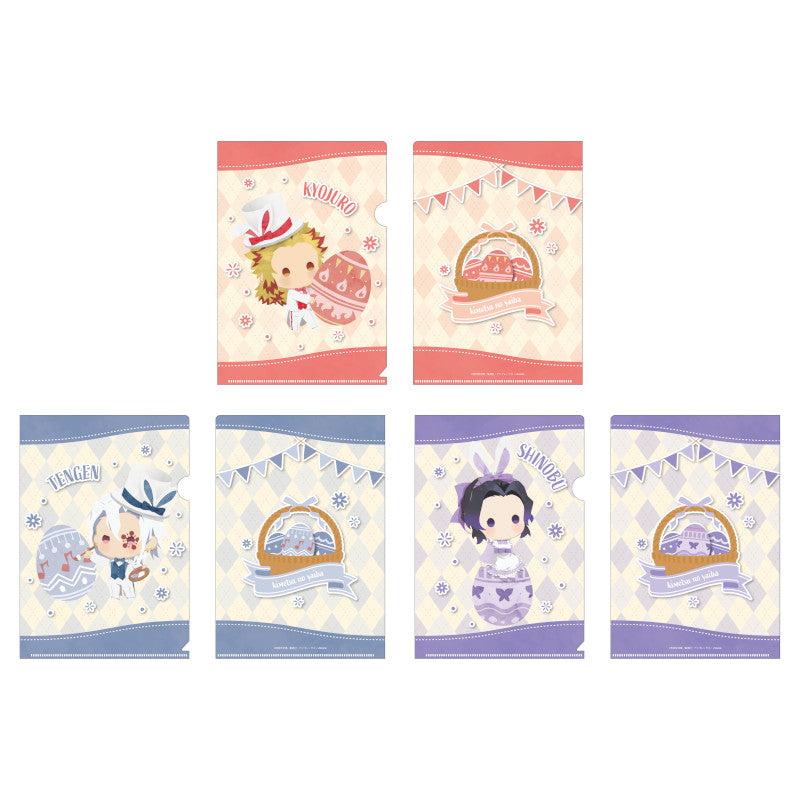 (Goods - Clear File) Demon Slayer: Kimetsu no Yaiba A5 Clear File Set (3 Pieces) – C