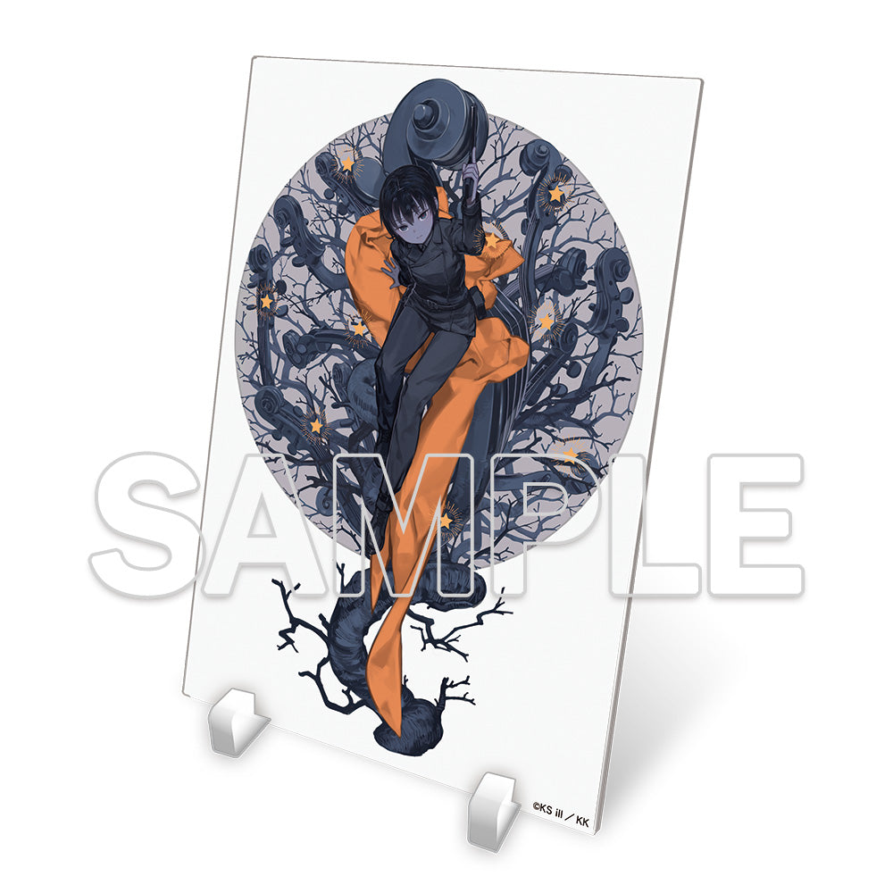 (Goods - Acrylic Stand) Kino's Journey -the Beautiful World- 25th Anniversary Acrylic Illustration Plate - A - Fiddlewood