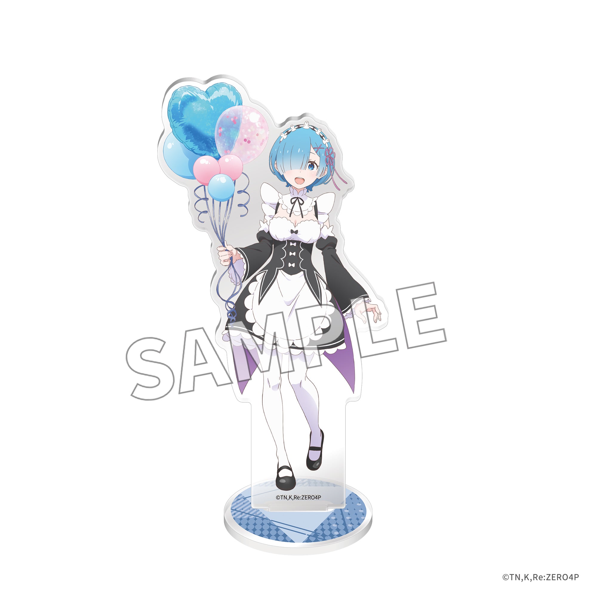 (Goods - Acrylic Stand) Re:ZERO -Starting Life in Another World- Acrylic Stand Flower ＆ Balloon ver. - Rem