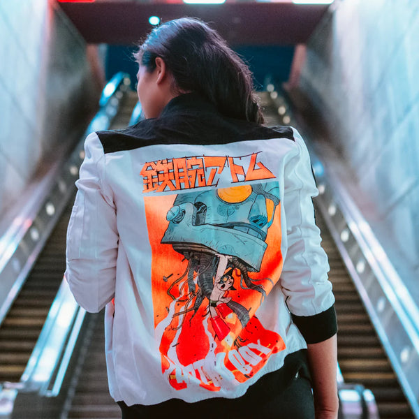 Bibisama Bomber Jacket Astroboy White | animate USA