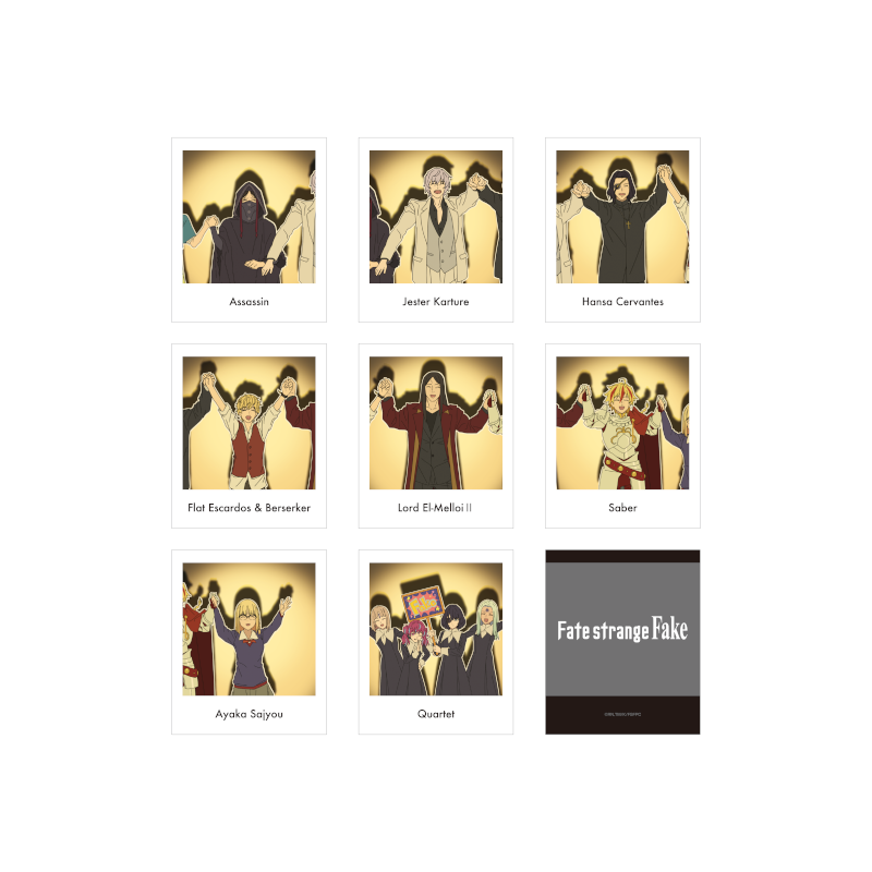 (Goods - Card) Fate/strange Fake Random Portrait B (8 Designs) (Blind Box -Single)