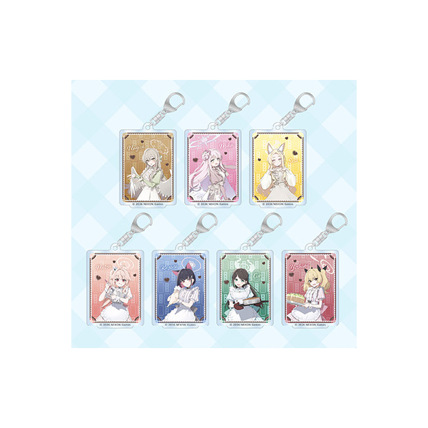 (Goods - Keychain) Blue Archive POP UP SHOP Trading Acrylic Keychain (Blind Box -Single)