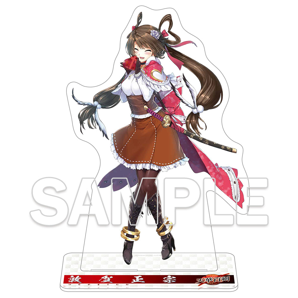 (Goods - Acrylic Standl) [10th Anniversary Re-release Edition] Tenka Hyakken G’s Magazine 30th Anniversary Commemorative Ultra Big Acrylic Figure - Tsuruga Masamune Maid Ver.