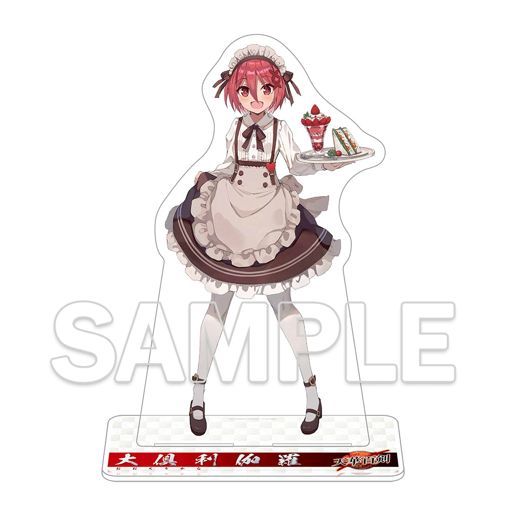 (Goods - Acrylic Standl) [10th Anniversary Re-release Edition] Tenka Hyakken G’s Magazine 30th Anniversary Commemorative Ultra Big Acrylic Figure - Ookurikara Maid Ver.