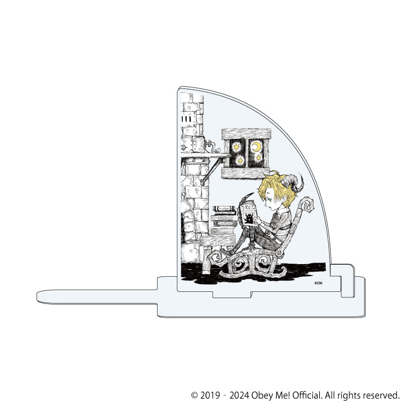 (Goods - Acrylic Stand) [Obey Me!] Character Bookend Satan (Mini Character Art)