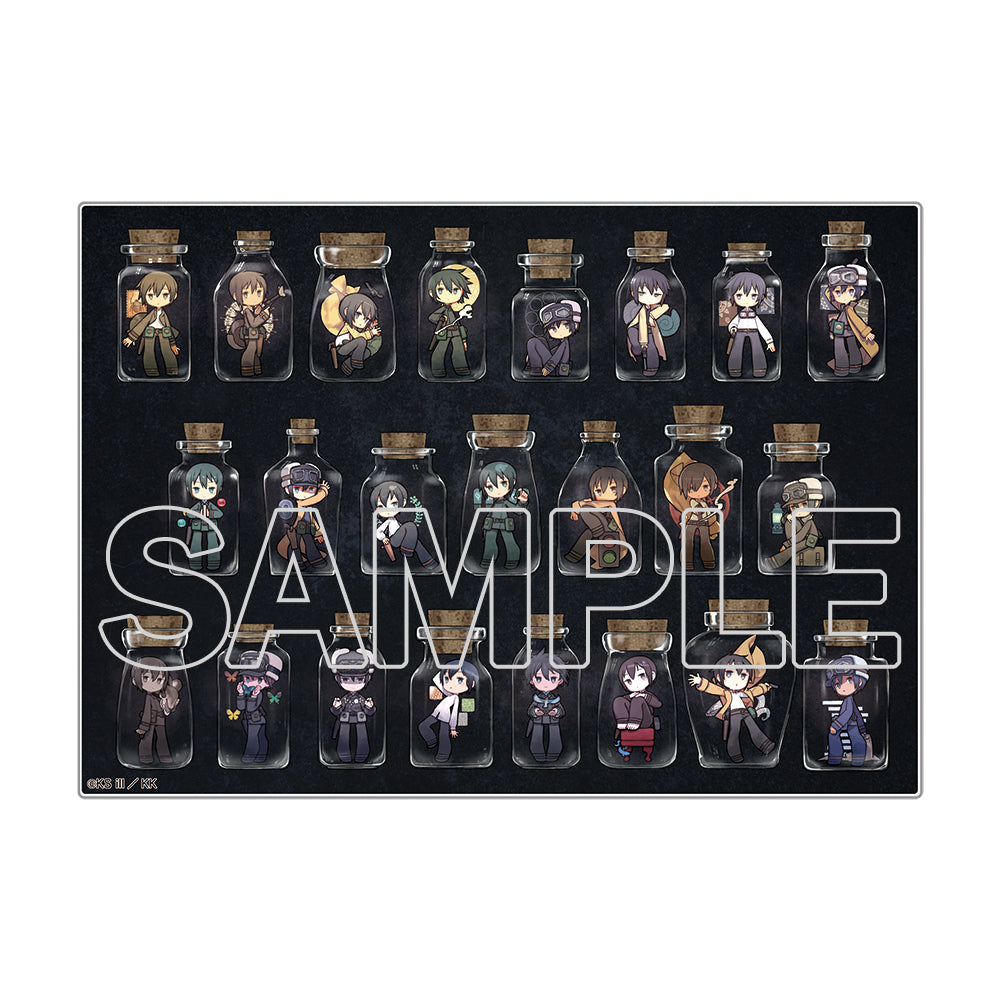 (Goods - Acrylic Stand) Kino's Journey -the Beautiful World- 25th Anniversary Acrylic Illustration Plate - B - Cover Illustrations