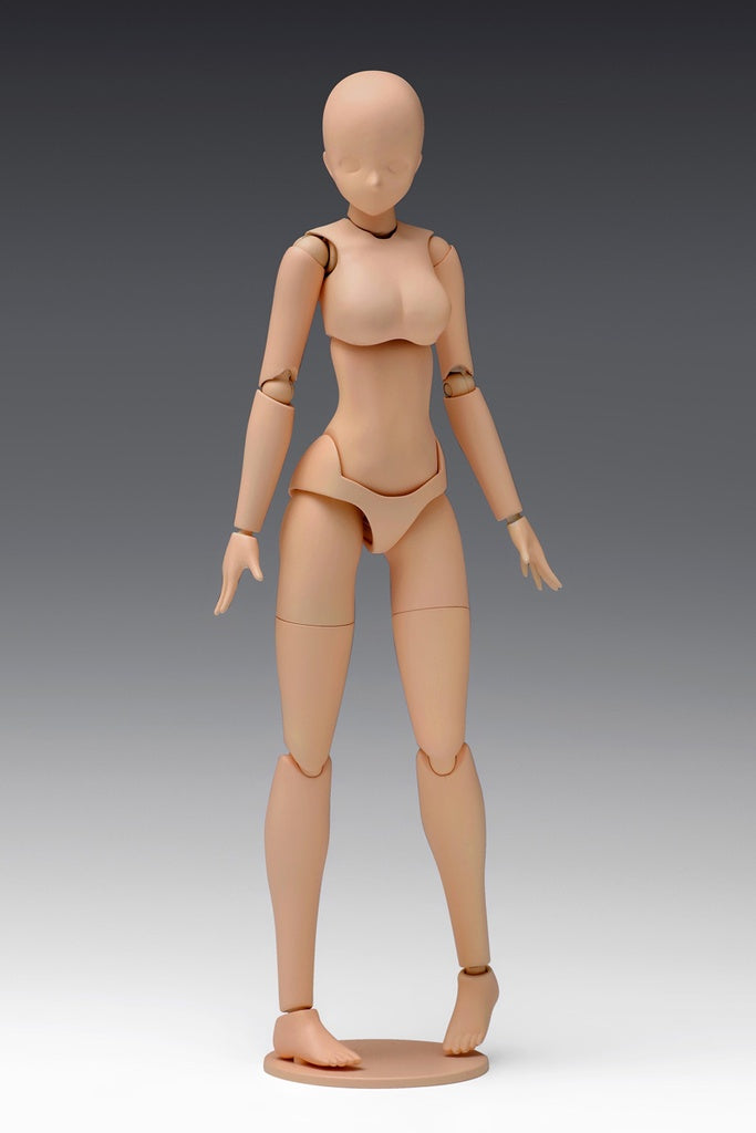 [Original] Movable Body Deluxe Female Light Brown – Art Figure