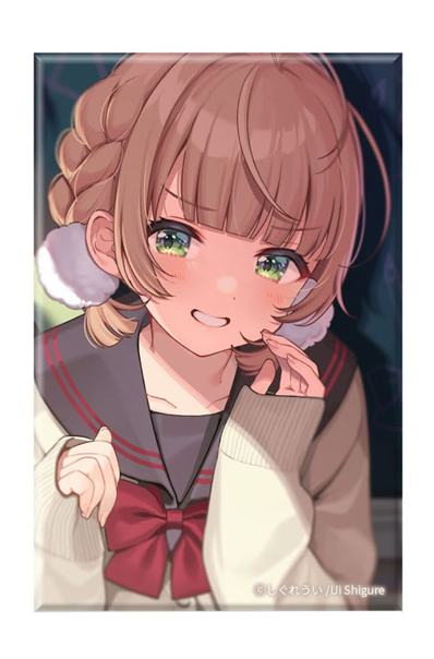 [Ui Shigure] Square Button Badge 3. After School