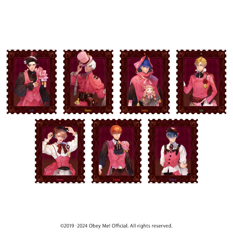 [Obey Me!] Acrylic Card 02 - Valentine Ver. (feat. Exclusive Art) (Blind Box -Single)