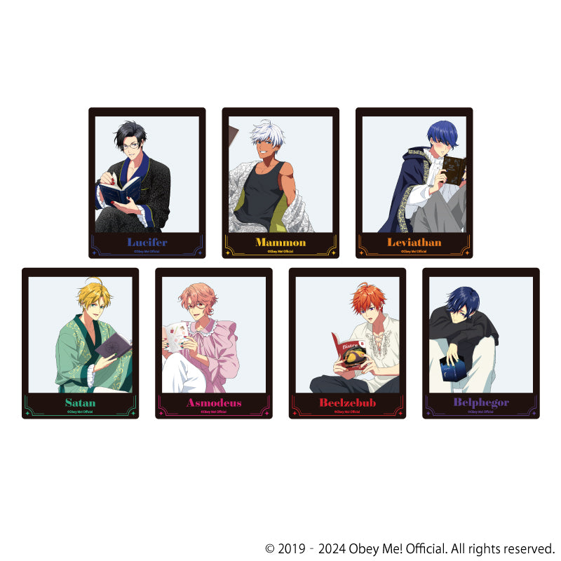 [Obey Me!] Acrylic Card Pajamas Ver. (feat. Special Illustration) (Blind Box -Single / Complete Box)