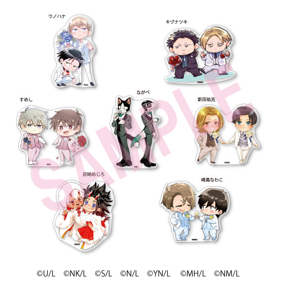 (Goods - Sticker) Be x Boy Clear Sticker Set