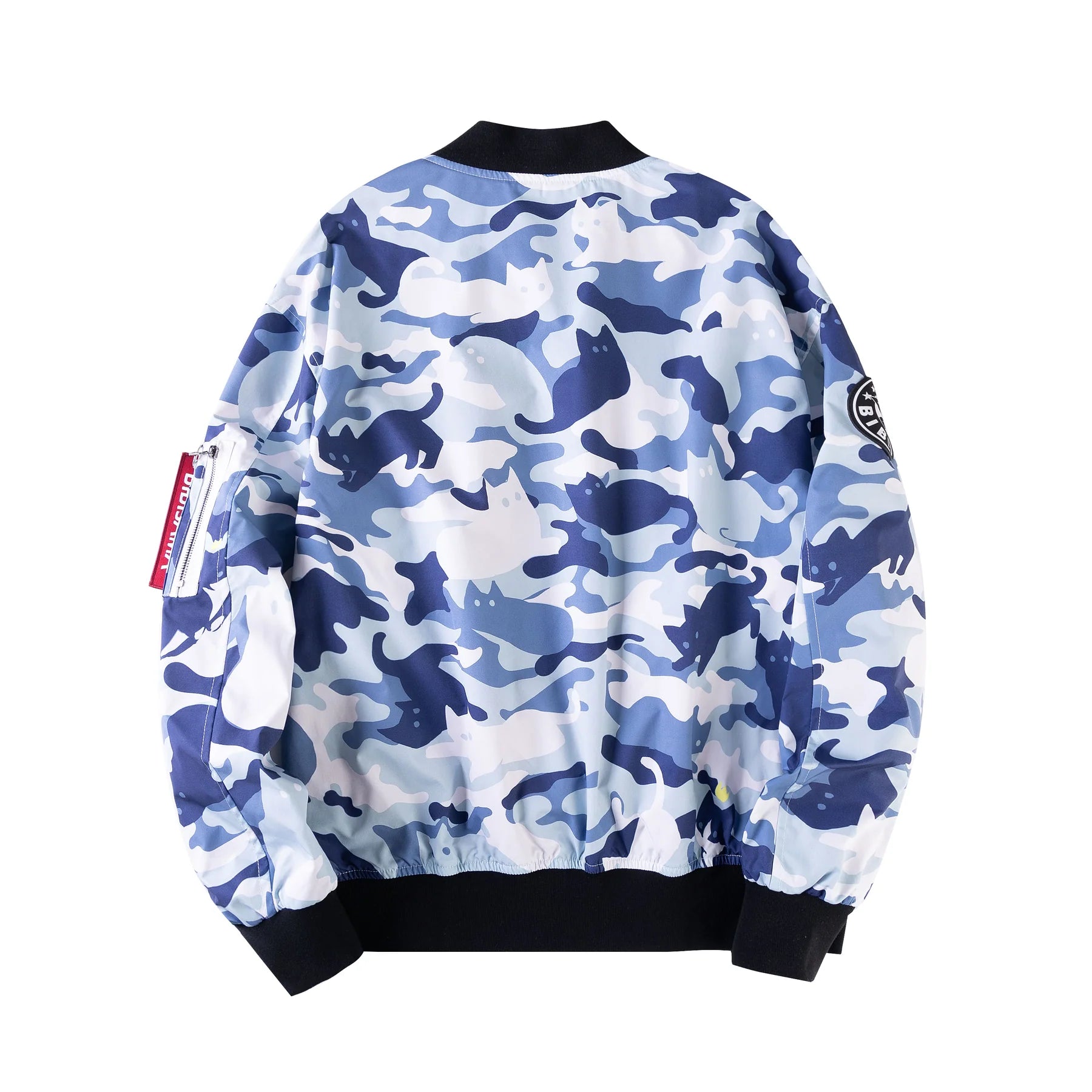 (Goods - Apparel) Bibisama Bomber Jacket Cat'mouflage Arctic Camo