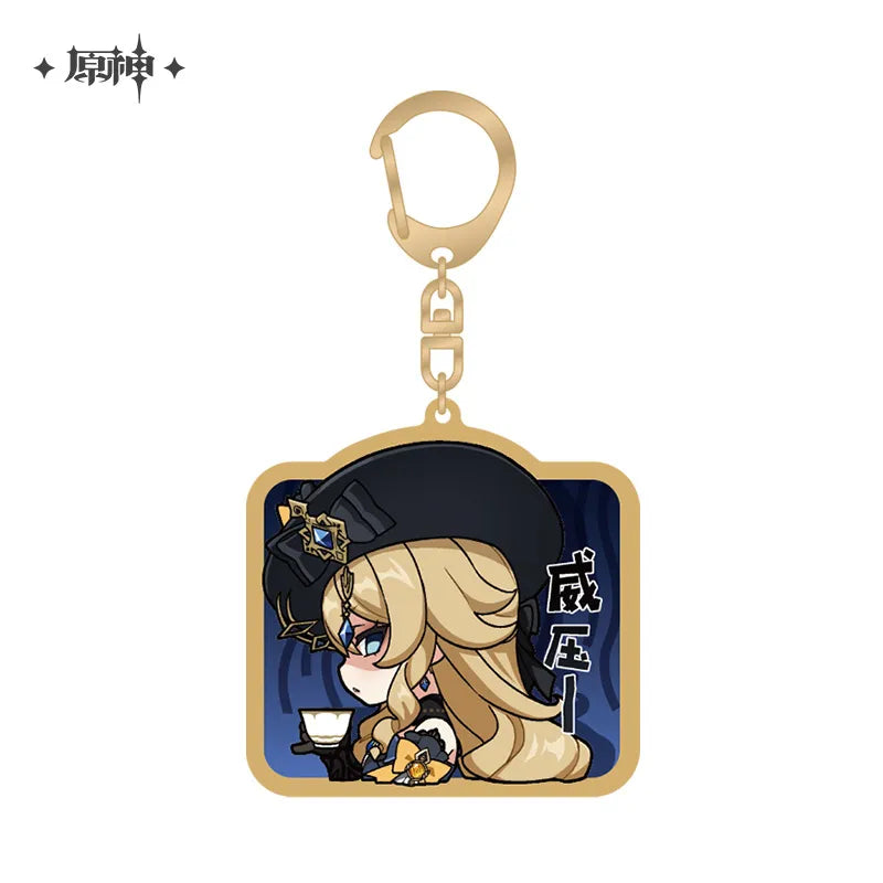 [Genshin Impact] Chibi Series Acrylic Keychain Fontaine - Navia