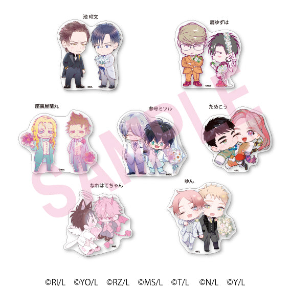 (Goods - Sticker) Be x Boy Clear Sticker Set