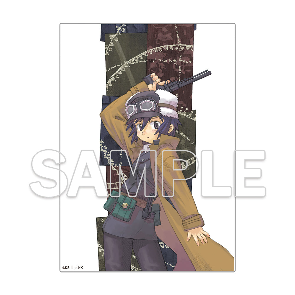 (Goods - Acrylic Stand) Kino's Journey -the Beautiful World- 25th Anniversary Acrylic Illustration Plate - D - Former Pocket Edition Cover I