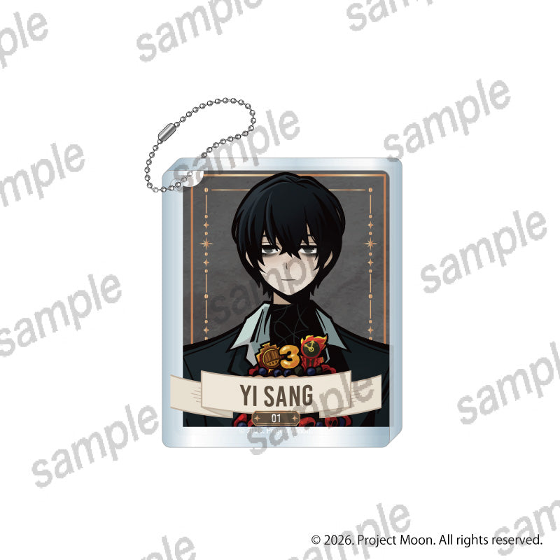 (Goods - Keychain) Limbus Company Karaoke Maneki Neko Acrylic Block Keychain Yi Sang