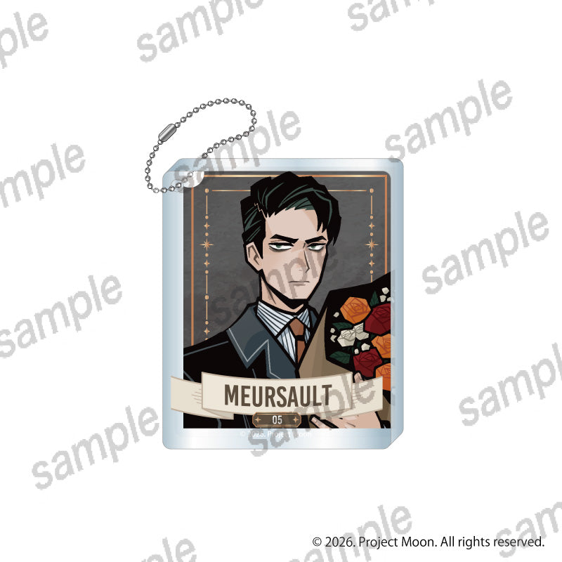 (Goods - Keychain) Limbus Company Karaoke Maneki Neko Acrylic Block Keychain Meursault
