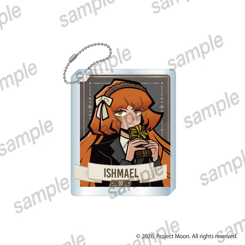 (Goods - Keychain) Limbus Company Karaoke Maneki Neko Acrylic Block Keychain Ishmael