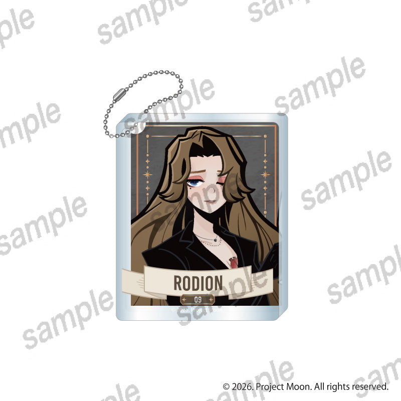 (Goods - Keychain) Limbus Company Karaoke Maneki Neko Acrylic Block Keychain Rodion
