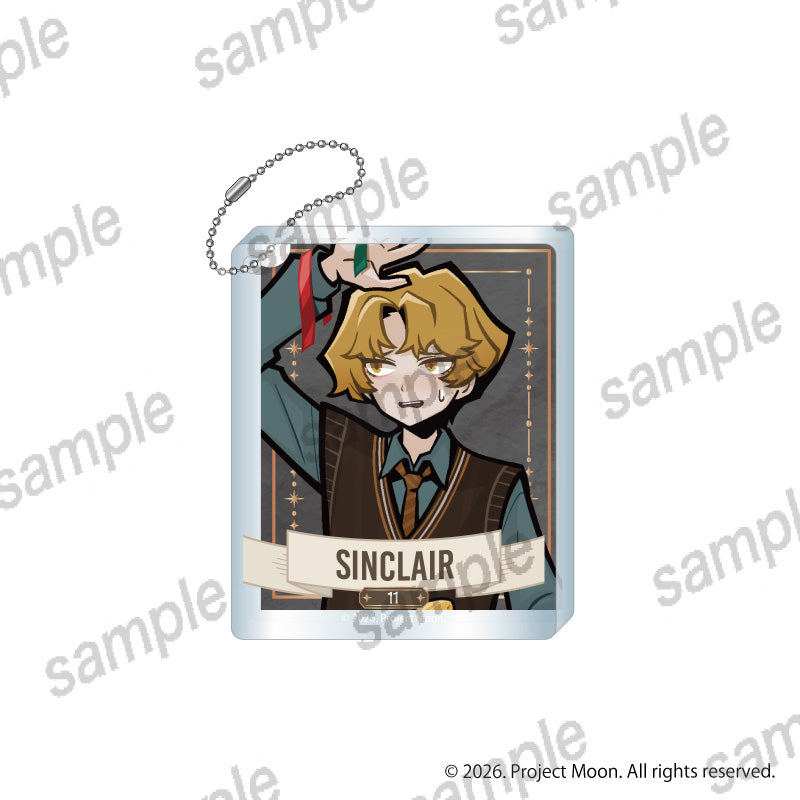 (Goods - Keychain) Limbus Company Karaoke Maneki Neko Acrylic Block Keychain Sinclair