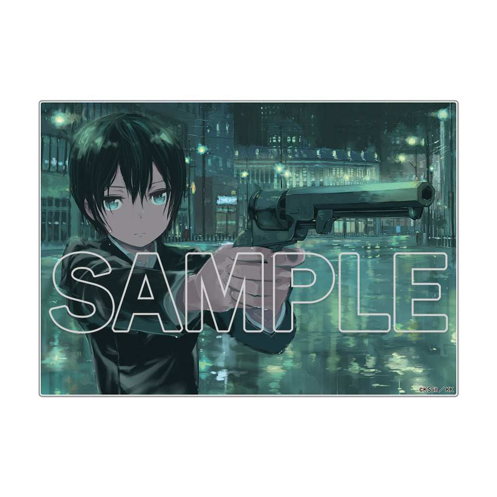 (Goods - Acrylic Stand) Kino's Journey -the Beautiful World- 25th Anniversary Acrylic Illustration Plate - E - From the noir Artbook