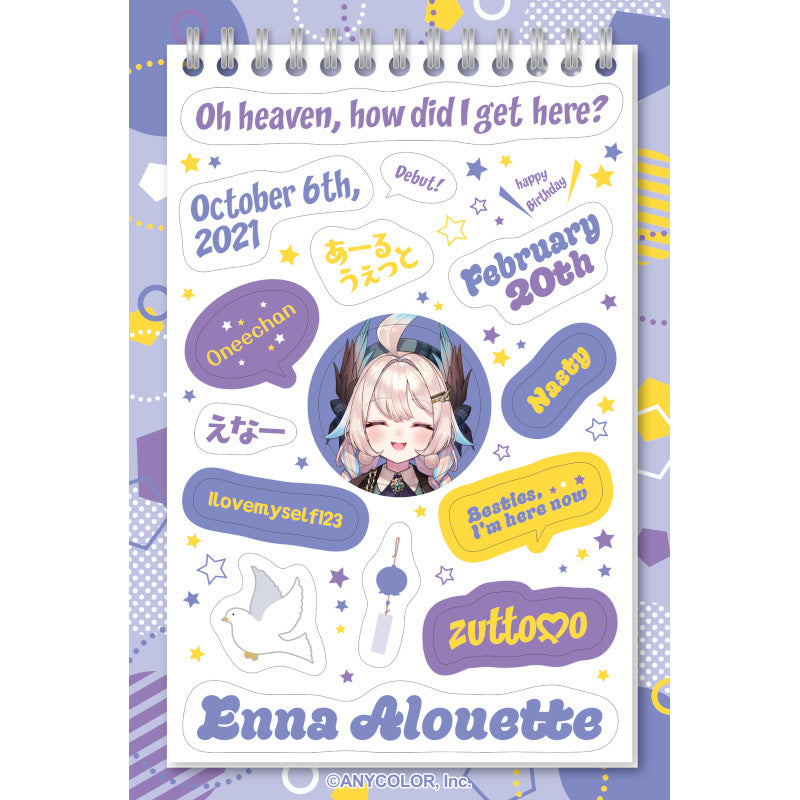 (Goods - Sticker) NIJSANJI EN EN wa Iizou Sticker Sheet (28 Types)