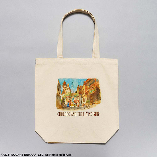 [Final Fantasy] Chocobo and the Airship Tote Bag