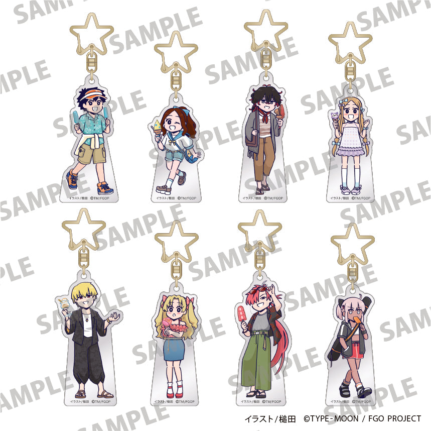 (Goods - Keychain) Fate/Grand Order: Fujimaru Ritsuka Doesn't Get It Trading Acrylic Keychain PACK (Blind Box -Single)