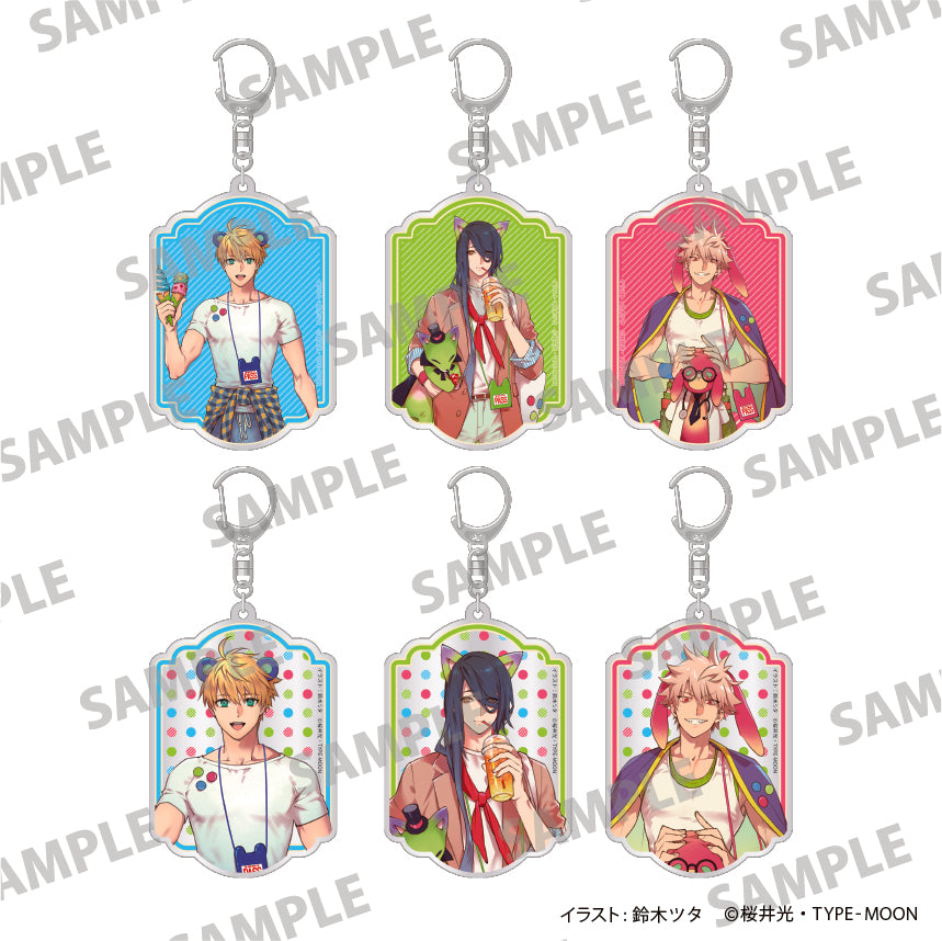 (Goods - Keychain) Fate/Prototype: Fragments of Sky Silver Trading Acrylic Keychain PACK (Blind Box -Single)