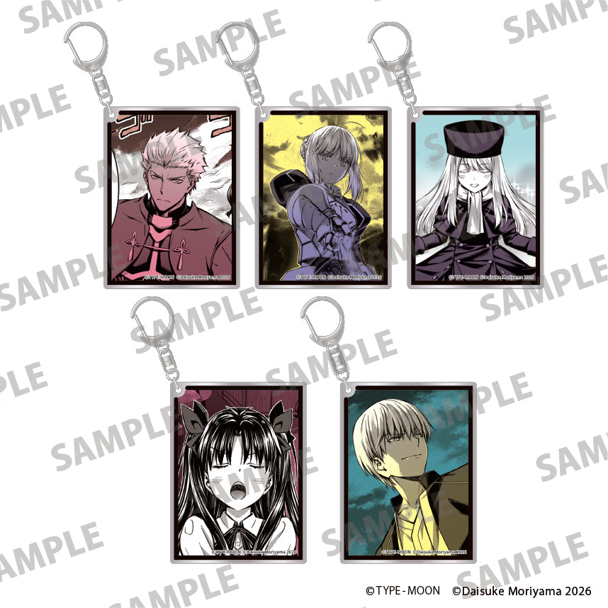 (Goods - Keychain) Fate/stay night [Unlimited Blade Works] Trading Acrylic Keychain PACK (Blind Box -Single)