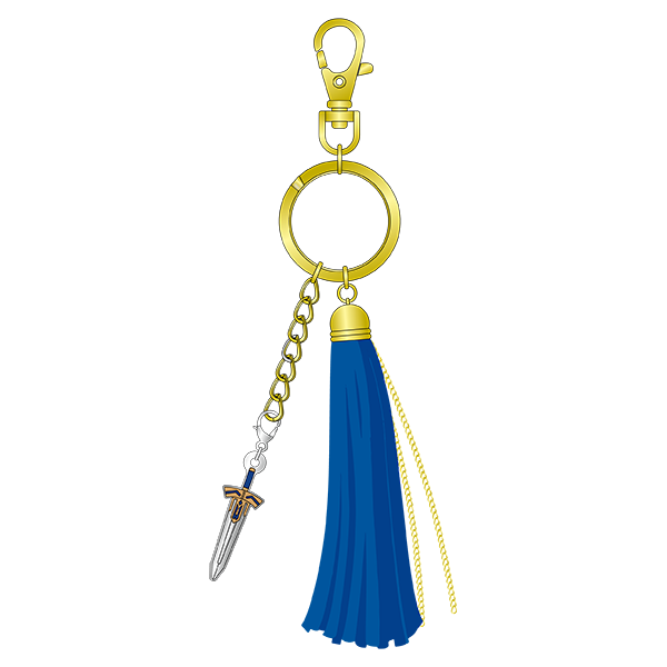 [Fate/stay Night] 20th Anniversary Concert Tassel Charm Saber