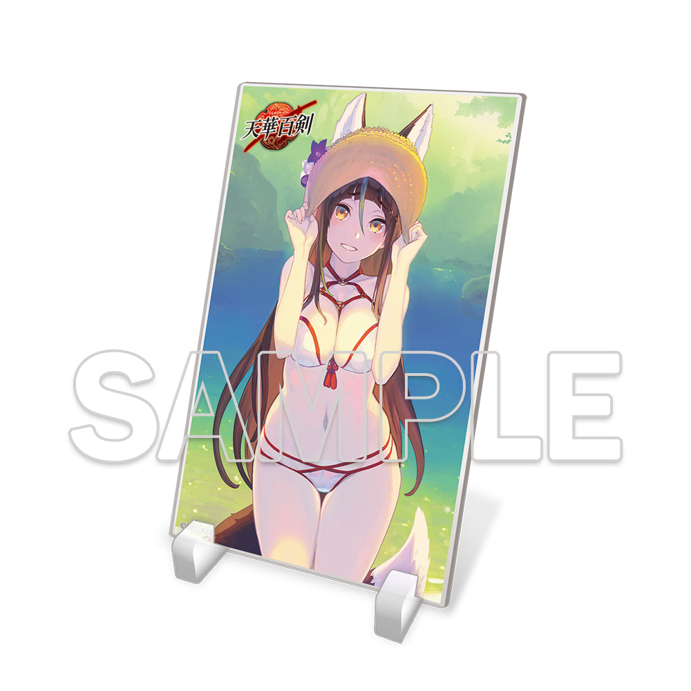(Goods - Acrylic Standl) [10th Anniversary Re-release Edition] Dengeki G’s Magazine December 2022 Magazine Mail Order Item G's Acsta Festa!vol.1 Tenka Hyakken - Kitsunegasaki Tanetsugu Acrylic Stand