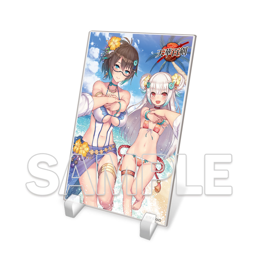 (Goods - Acrylic Standl) [10th Anniversary Re-release Edition] G's Acsta Festa!vol.2 Tenka Hyakken - Tsuda Echizen-no-Kami Sukehiro & Soboro Sukehiro Acrylic Stand