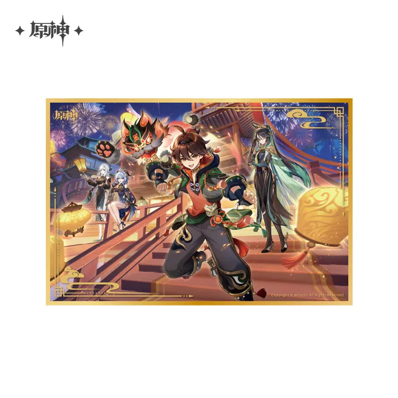 [Genshin Impact] Acrylic Panel Vibrant Harriers Aloft in Spring Breeze