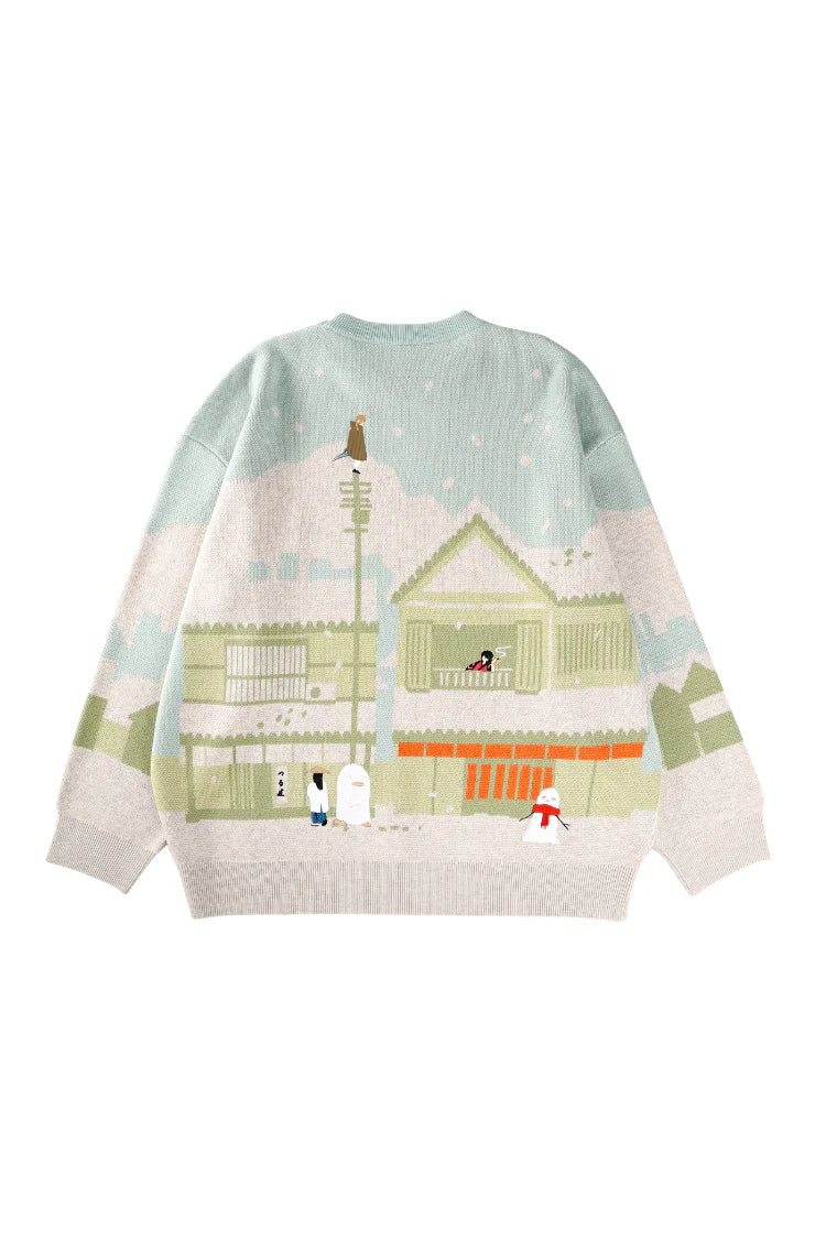 (Goods - Apparel) Bibisama Sweater Gintama - Yorozuya in the Snow Day