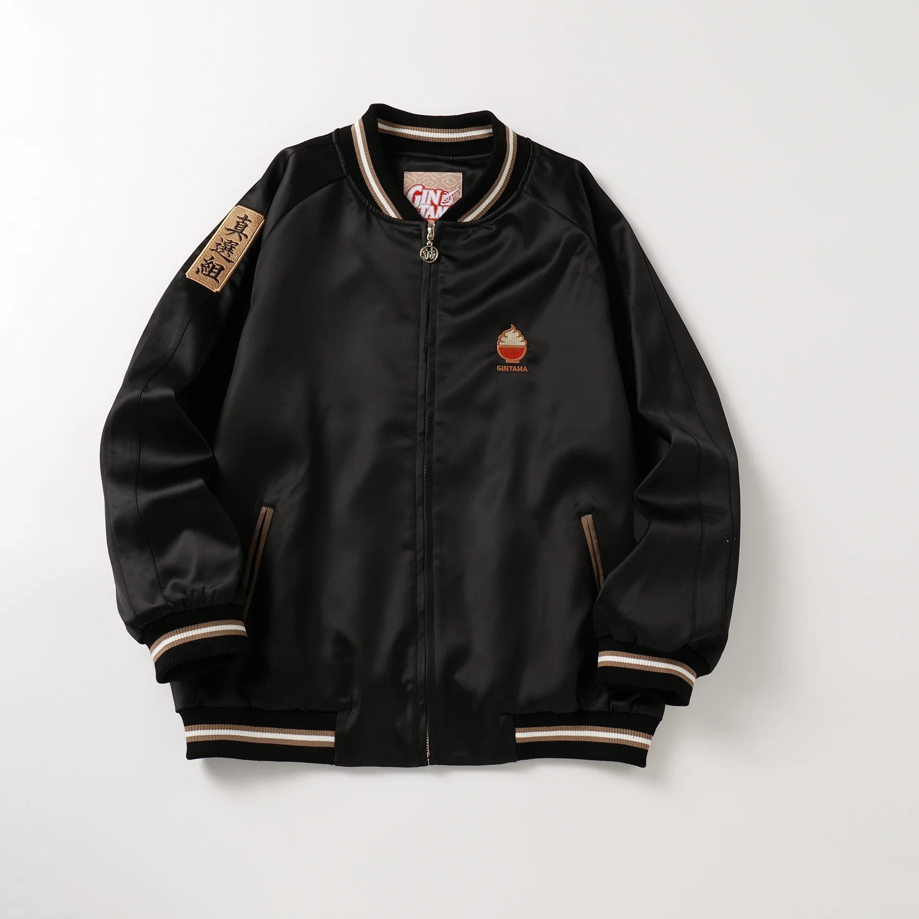 (Goods - Apparel) Bibisama Bomber Jacket Gintama Black