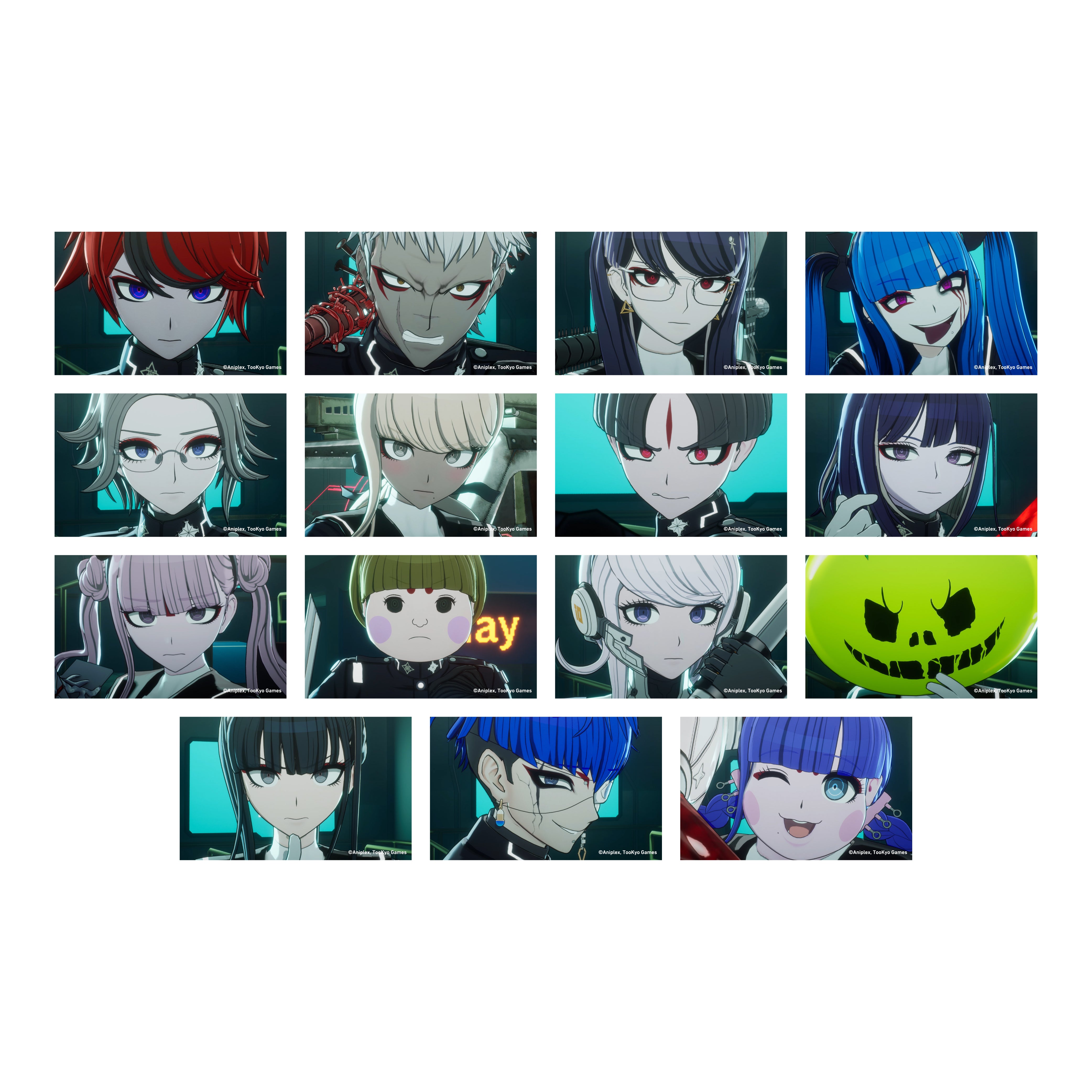 (Goods - Clear File) //Preorder// Hundred Line -Last Defense Academy- File Folder Mini Bromide Set